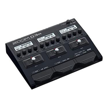 Imagem de Zoom Pedal De Processador Multi-Efeitos De Guitarra G3N, Com 70 + Efeitos Embutidos, Modelagem De Amp, Efeitos Estéreo, Loóper, Seção De Ritmo, Sintonizador Preto