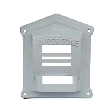 Imagem de Protetor Interfone Caixa em Alumínio Fundido N02 Branco