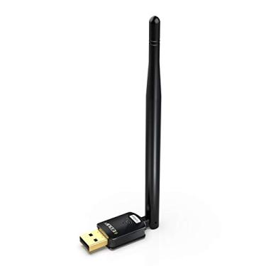 Imagem de EDUP Adaptador USB WiFi para PC, adaptador de rede sem fio para desktop- Dongle de alto ganho de antena de 6dBi, compatível com Windows 10/8/7/XP/VISTA, Mac 10.6-10.11