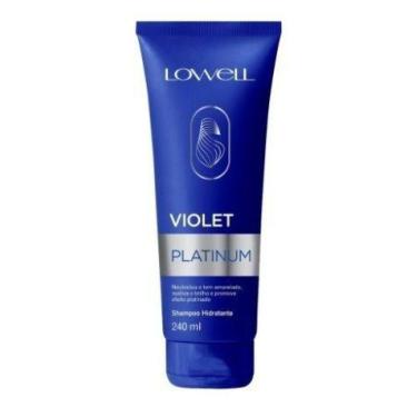 Imagem de Lowell Violet Platinum Shampoo Neutraliza Tons Amarelados Alaranjados