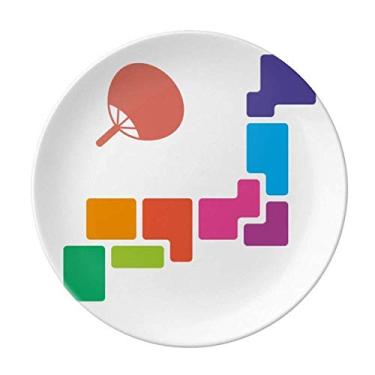 Imagem de Pufan Japan Tokyo Games Show Plate Decorativa Porcelana Salver Prato de Jantar