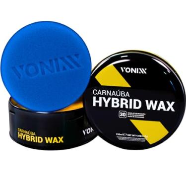 Imagem de Cera de Carnauba Automotiva Protetora Hybrid Wax 120ml Vonixx