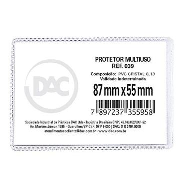 Imagem de Protetor De Documento Multiuso Sem Aba Para CPF