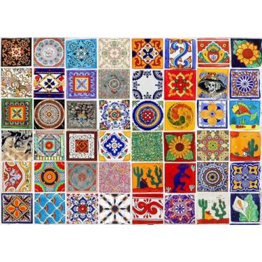 Imagem de HUADADA Quebra-cabeças para adultos 1000 Peças, Tapete Místico, Pôster em tamanho real, Encaixe perfeito, Letra no verso, Decoração para o lar, Brinquedo para homens, mulheres e idosos (70x 50 cm)