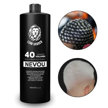 Imagem de Água Oxigenada 40 Volumes 900ml Nevou Leon Barber Barbearia
