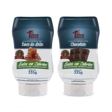 Imagem de Calda Doce De Leite + Calda Chocolate - Mrs Taste - 335g - Smart Foods
