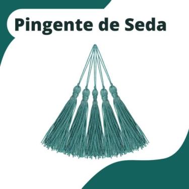 Imagem de Pingente De Seda Tassel - 7.0 cm - 10/50/100 unidades - Enfeite Decora