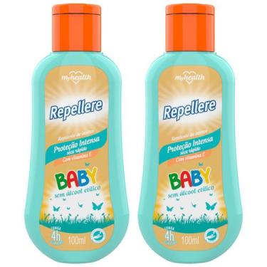 Imagem de Kit 2x Repelente de Insetos e Mosquitos Repellere Baby Infantil 100ml 