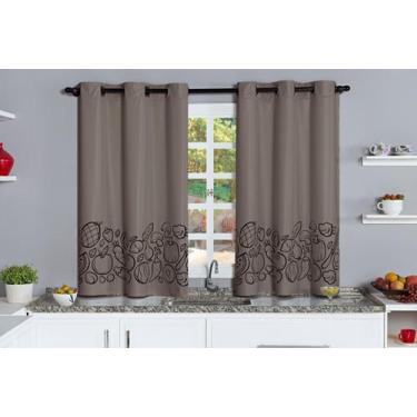 Imagem de Cortina Blecaute de PVC para Cozinha Estampado 2,20m x 1,30m Avela - F