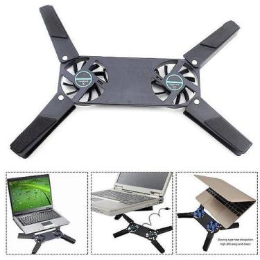 Imagem de Suporte Base Notebook Com Cooler De Ventilação - Lehmox