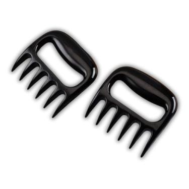 Imagem de Garra de Urso para Churrasco em Aço Inox – Kit com 2 Peças | Desfiador de Carnes Premium com Pegada Ergonômica e Alta Resistência ao Calor