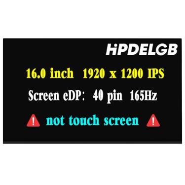 Imagem de HPDELGB Substituição para ASUS TUF Gaming A16 F16 FA607 FX607 FA608 FA617 FA617NT FA617NS FA617XS FA617NSR GX650 2023 2024 165Hz WUXGA 1920x1200 IPS 40Pins LCD Painel de tela sem toque