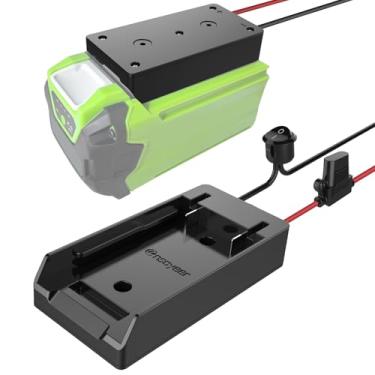 Imagem de Ensayeer Adaptador De Roda Elétrica Com Fusível E Interruptor, Bateria Segura Para Lítio 40 V, Fio Calibre 12, Bom Conversor Caminhão Faça Você Mesmo, Robótica, Brinquedos Rc Luzes Trabalho