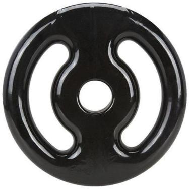 Imagem de Anilha Emborrachada 4Kg Fitness Musculação Academia