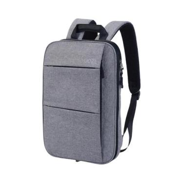 Imagem de Mochila Slim Expansível Para Laptop De 14 Polegadas À Prova De Choque 