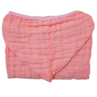 Imagem de Toalha de Banho Infantil com Capuz Soft 100 Algodão Tecido Fralda Dupl