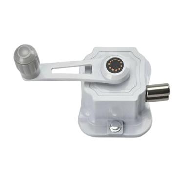 Imagem de DimyFew Substituição de manivela para escorredor de roupas, peças de reposição de metal para, cabide de elevação de roupas fácil de instalar, manivela, Prata