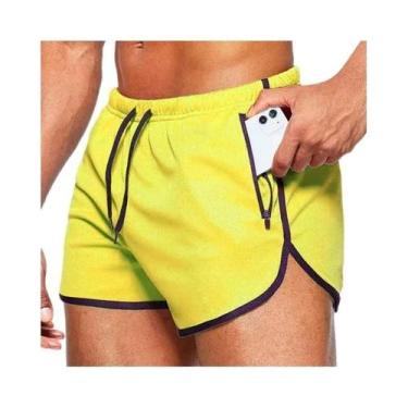 Imagem de Calções Esportivos Masculinos para Verão - Praia, Treino, Basquete, Gi