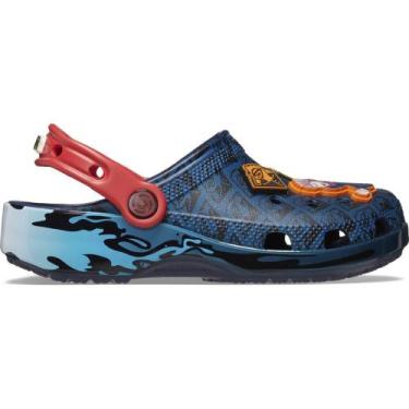 Imagem de Sandália crocs jiujutsu kaisen classic clog k navy, 32, Navy