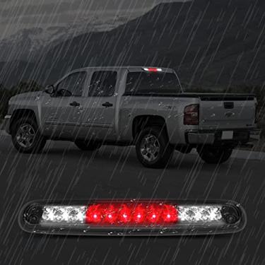 Imagem de Conjunto de 3 luzes de alta montagem, para Ford 2007 – 2013 Chevy Silverado/GMC Sierra 1500 2500HD 3500HD 3ª carga central luz traseira de freio de LED (Mocho)