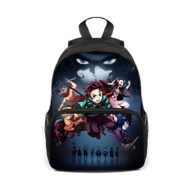 Imagem de Mochila Demons Slayers Kamados Tanjirous Anime School 25x11x34cm