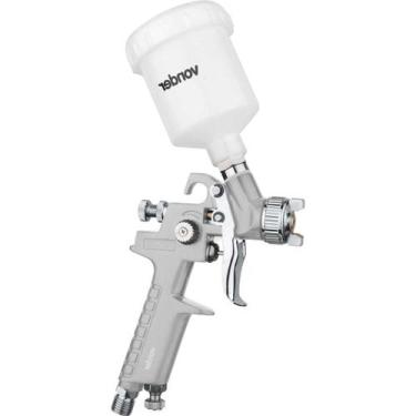 Imagem de Pistola Pintura Gravidade 0,8mm 125ml Precisão PGV125 Vonder