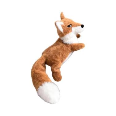 Imagem de Brinquedo Interativo Para Cães Em Forma De Raposa Simulada, Grande, Mé