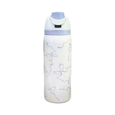 Imagem de Garrafa Térmica De Aço Inoxidável À Prova De Vazamentos 24H Para Café,