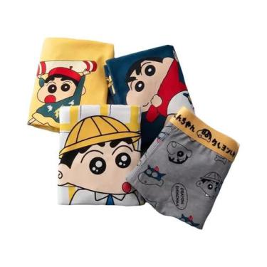 Imagem de Cuecas De Algodão Para Crianças Marvel Spiderman Avengers 4 Peças Com 