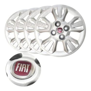 Imagem de Jogo De Calota Aro 14 Fiat Uno Way Economy 2011 2012 2013 14 - Grid