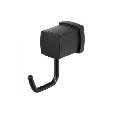 Imagem de Cabide para Banheiro Block C38 Meber Metais Preto/Matte