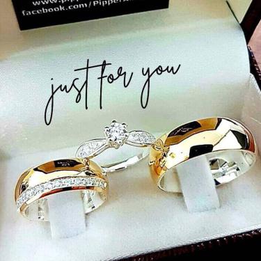 Imagem de Aliança de Casamento ou de Noivado em ouro 18k - Always06