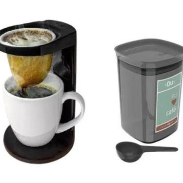 Imagem de Passador Café Individual Coador My Coffee + Pote Hermetico
