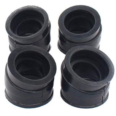Imagem de MOTOKU Pacote com 4 Botas de flange de coletor de entrada de carburador para Honda CB750C CB750F CB750K CB750L Nighthawk 750