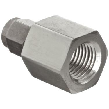 Imagem de Parker A-Lok 8FSC4N-316 316 Encaixe de tubo de compressão de aço inoxidável, adaptador, tubo de 1/2" OD x 1/4" NPT fêmea