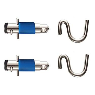 Imagem de Armador Gancho de rede Marix tipo batom Inox (par)