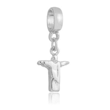 Imagem de Pingente Berloque Cristo Redentor Pandora Banhado a Prata 925