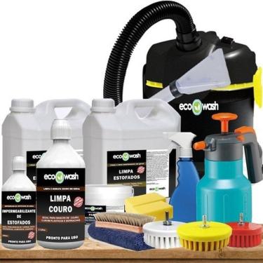 Imagem de Kit Completo Lava Seco Estofados E Sofá  Aspirador 1600w