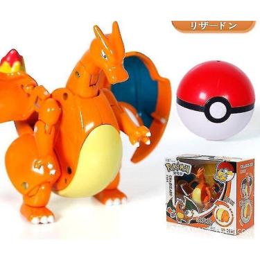 Imagem de 16cm Pokemone Poke Figura Brinquedos Transformação Mewtwo Solgale