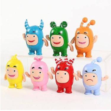 Imagem de Oddbods Fusível Bolhas Slick Jeff Bolhas Pvc Figuras Brinquedos Corte
