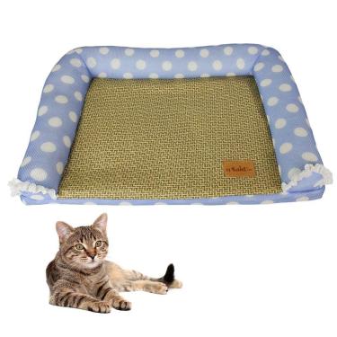 Imagem de Cama Arranhador Gato Pet Felino Almofada Esteira Macio Aconchegante Confortavel Resistente Lavavel Animal de Estimaçao