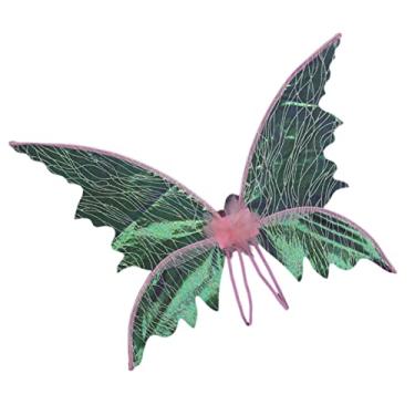 Imagem de SamFansar Performance Wings Decorate Ornamental Interesting Fairy Dazzling Butterfly Wings Pink