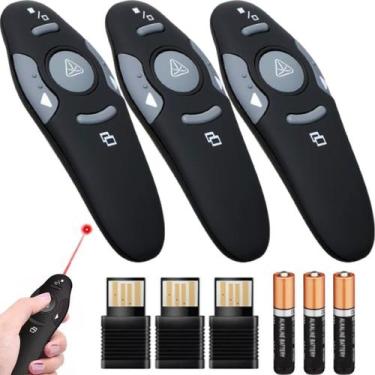 Imagem de 3 Apresentador Passador Slide PowerPoint Ppt Aula Apontador Caneta Las