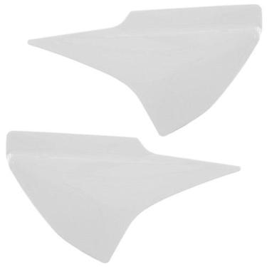 Imagem de Tampa lateral pro tork titan 150 job 2004/08 (par) (job), BRANCO ROSS 