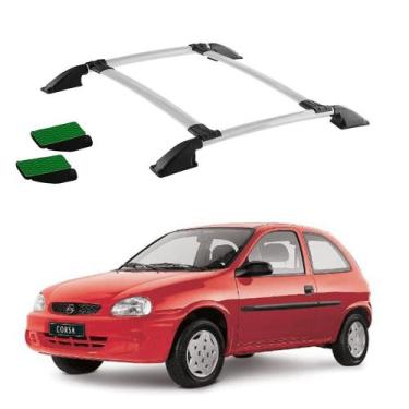 Imagem de Bagageiro Corsa Hatch 1995 96 97 98 1999 2000 Prata Colado - Track