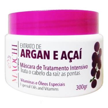 Imagem de Máscara Hidratação Argan/Açaí Tratamento Maochi Profissional - Maochi 