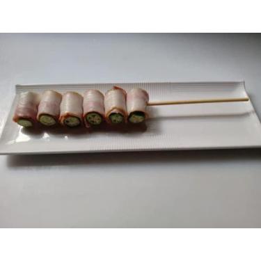 Imagem de Espetinho de medalhão de quiabo ( pacote com 5) - J.a espetos 