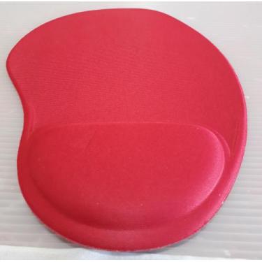 Imagem de Mouse Pad Apoio De Pulso - Vermelho Liso - Clickmousepad