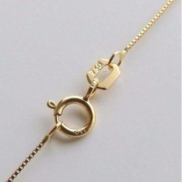 Imagem de Corrente Colar Pingente Filho Boneco Menino Ouro 18k - DG Presentes