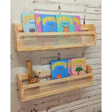 Imagem de Kit com 2 prateleiras para livros - STORE KIDS